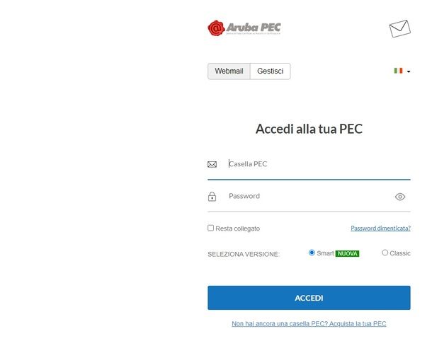 PEC Aruba login