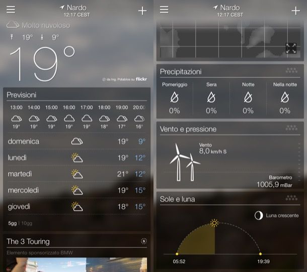 Yahoo Meteo