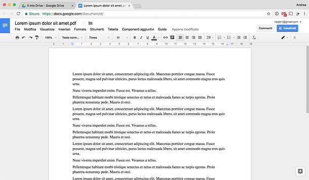 Come sovrascrivere su PDF