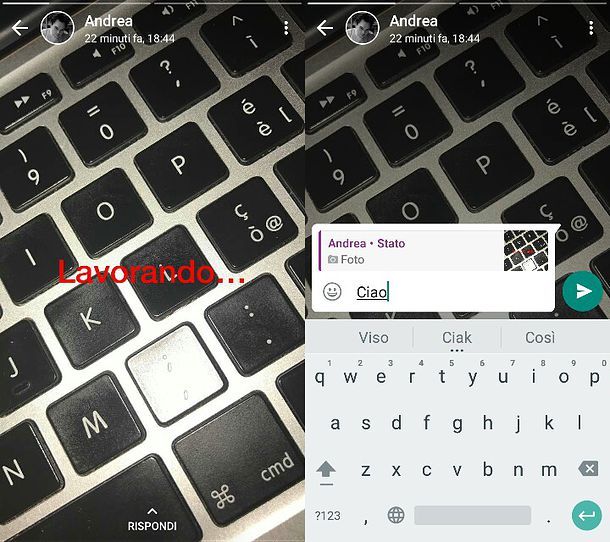 Come creare uno Stato su Whatsapp