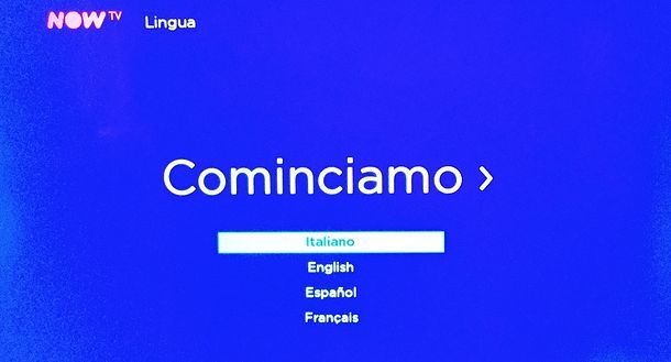 NOW TV Box setup