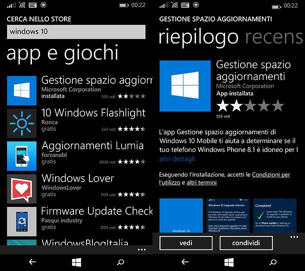 Come aggiornare Lumia
