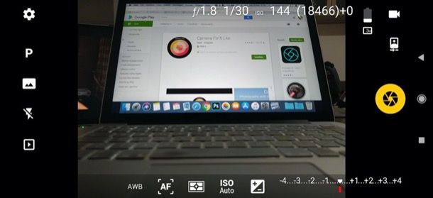 Altre app fotocamera