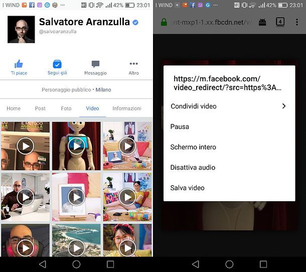 App per scaricare video da Facebook Salvatore Aranzulla