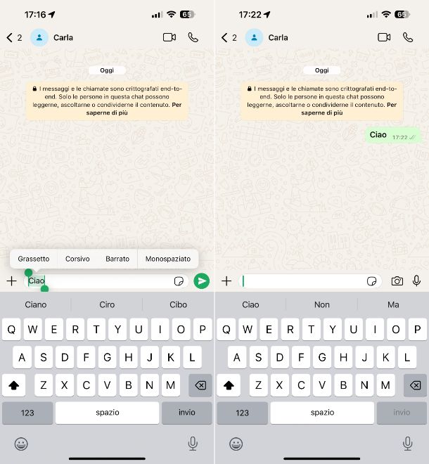 WhatsApp iPhone
