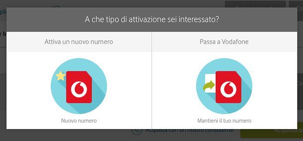 Come passare a Vodafone da Tre