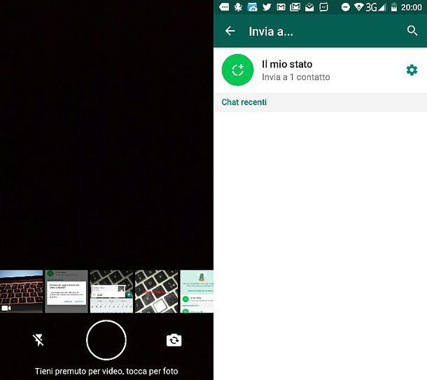 Come creare uno Stato su Whatsapp