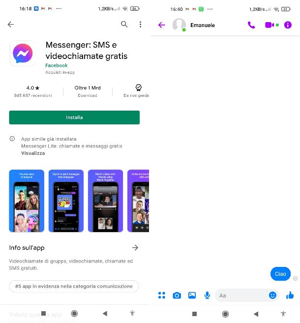 Messenger Android