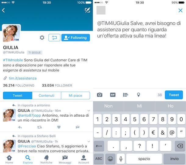 Come Chattare Con Operatore Tim Salvatore Aranzulla