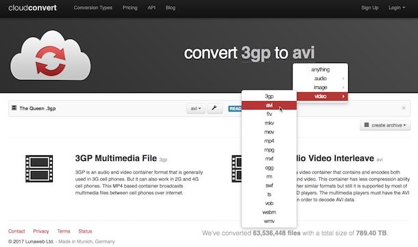 Come convertire video gratis