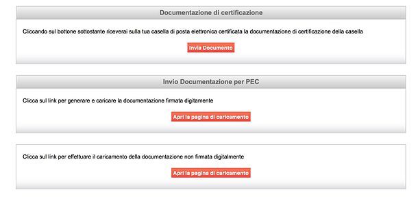 Come registrare PEC