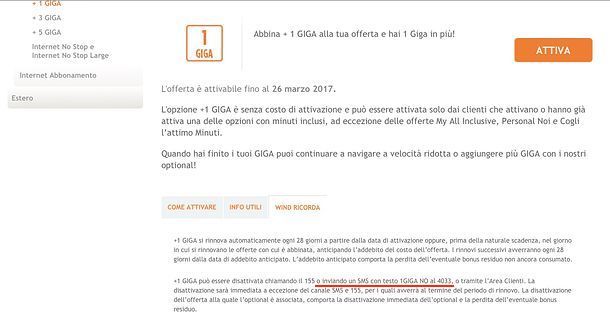 Come Controllare Le Promozioni Attive Wind
