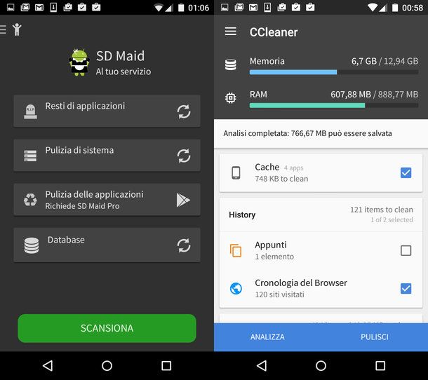 Come gestire dispositivi Android