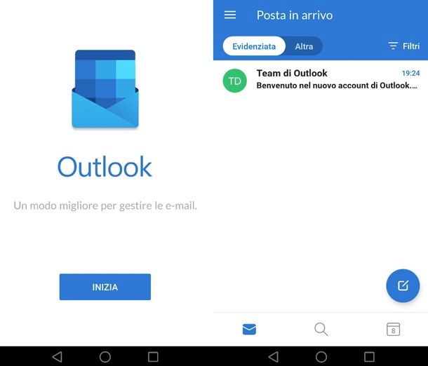 Come accedere posta elettronica: Outlook