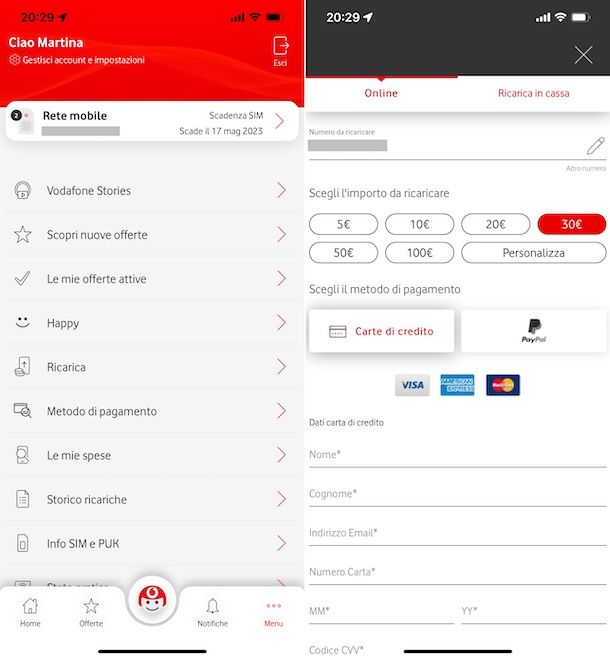 App Vodafone