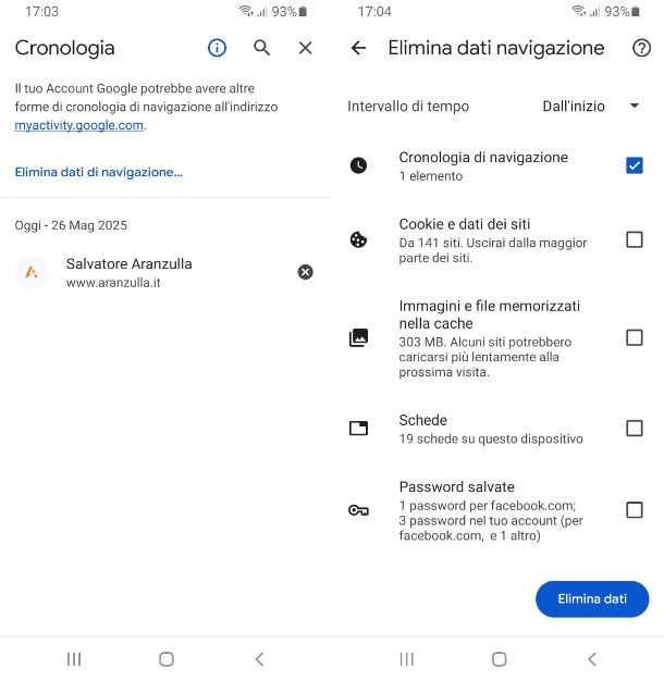 Chrome Android
