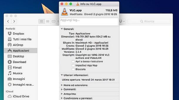 Come cambiare icona file Mac