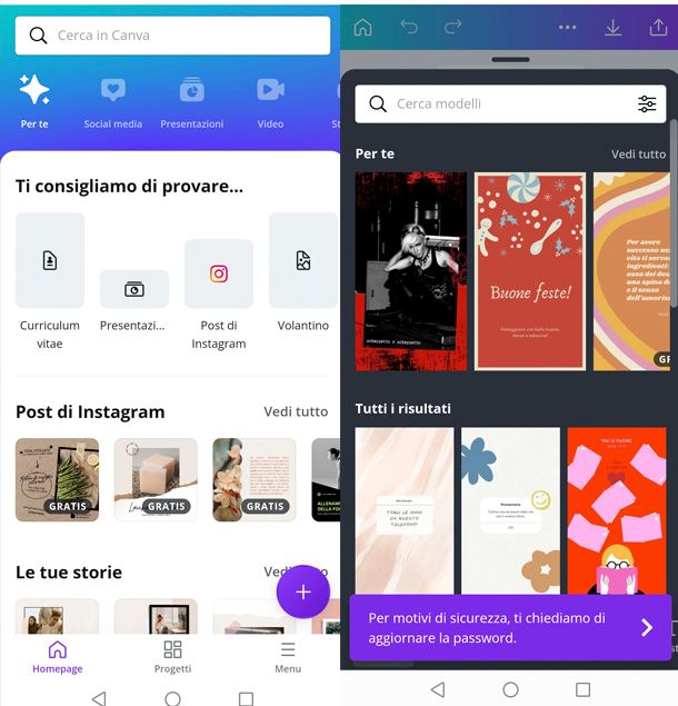 App per scrivere sulle foto Canva