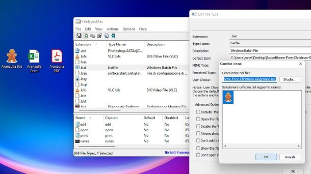 Come cambiare icona file BAT Windows 11