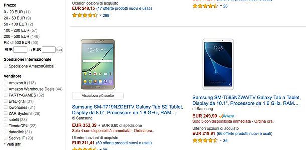 Come acquistare tablet