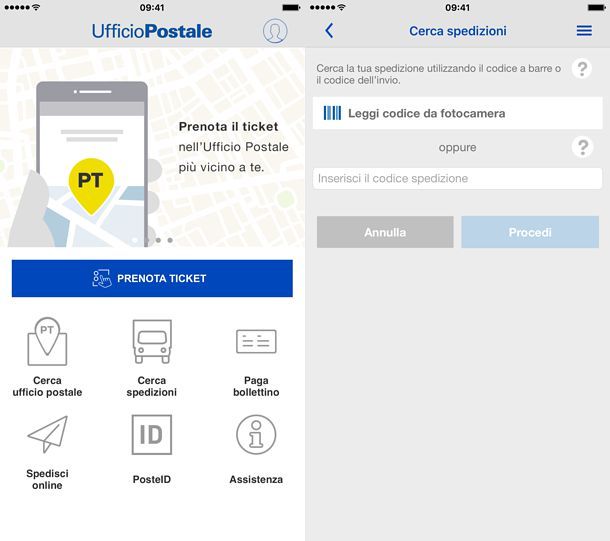 Come cercare pacco Poste