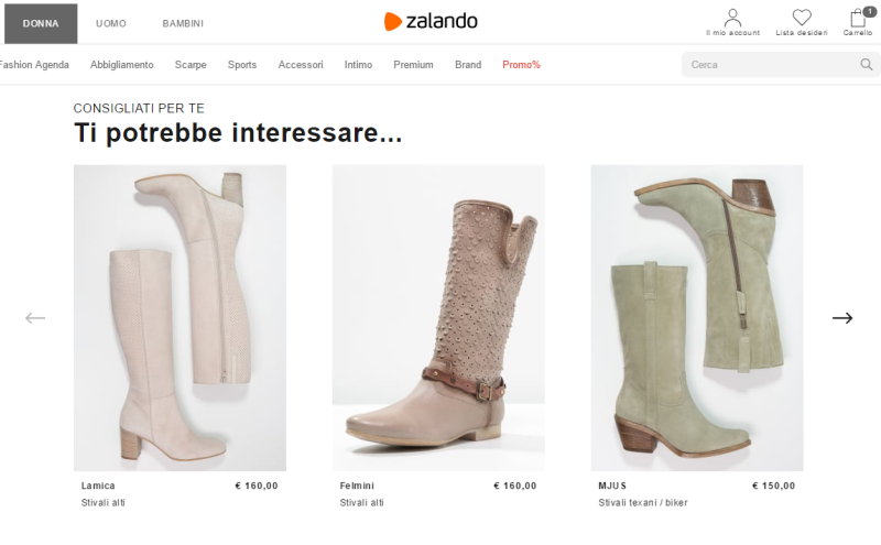 scarpe on line zalando