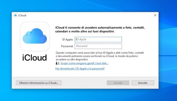 iCloud PC Windows