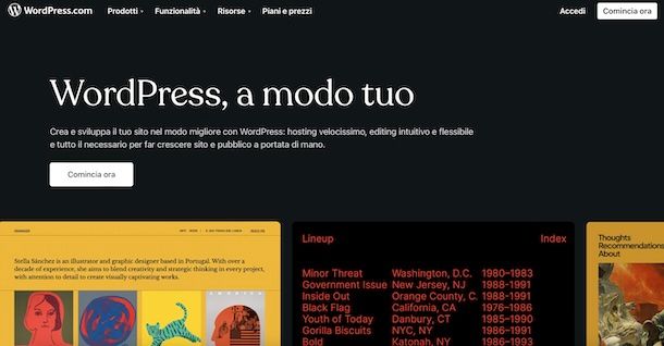 Creare un blog con WordPress