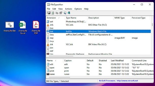 FileTypesMan Modifica icona estensione file Windows 11