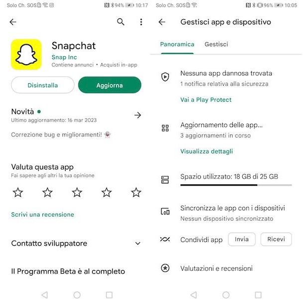 Snapchat Android