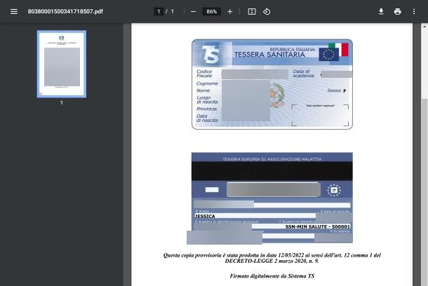 Come stampare codice fiscale online: piattaforma STS