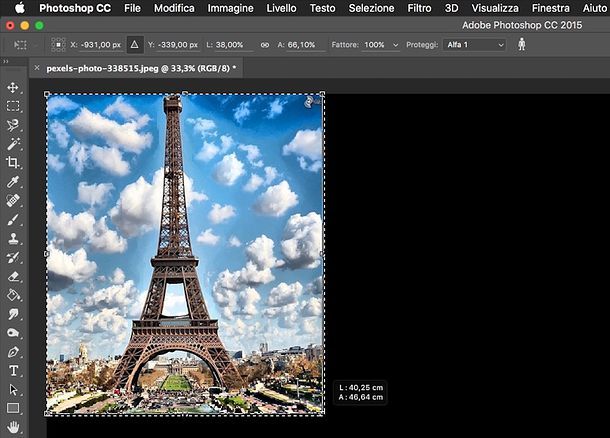 Come ridimensionare un’immagine con Photoshop