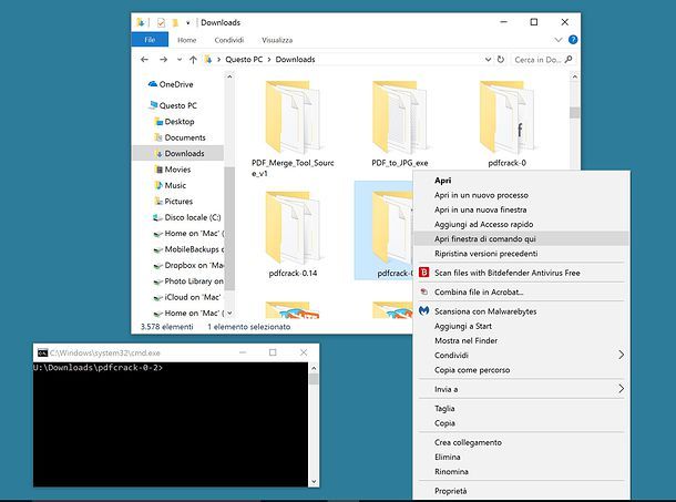 Come rimuovere password PDF