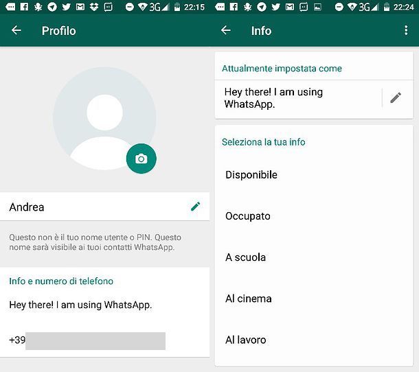 Come creare uno Stato su WhatsApp