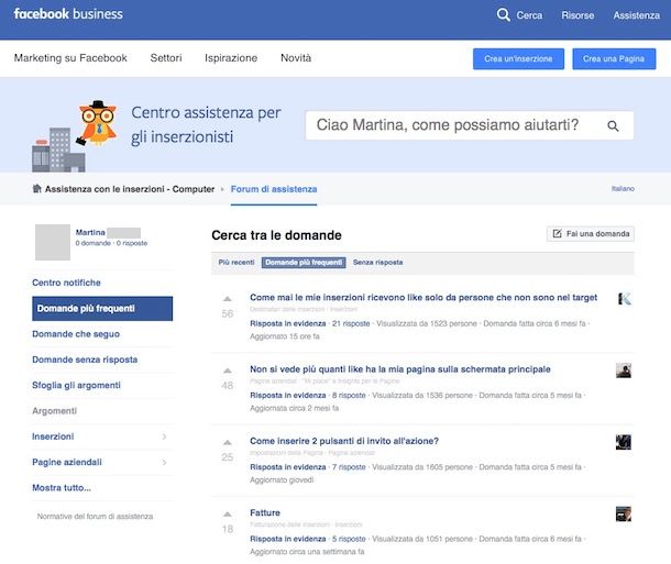 Come verificare pagina Facebook