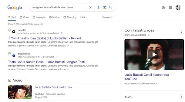 Ricerca Google