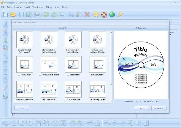 Ronaysoft CD DVD Label Maker