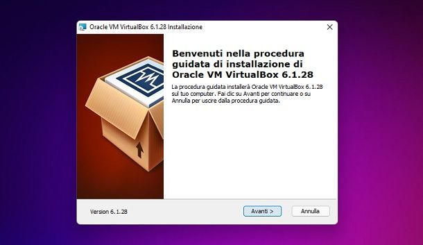 Come installare VirtualBox su Windows 11