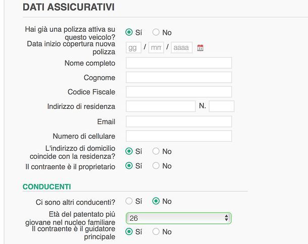 Migliore assicurazione online