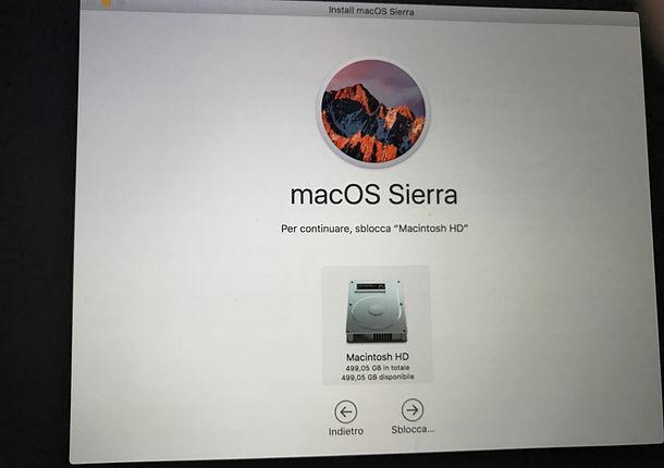 Come inizializzare Mac