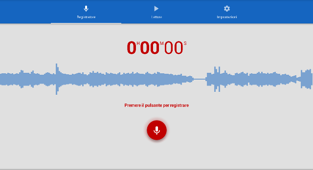 Registratore vocale