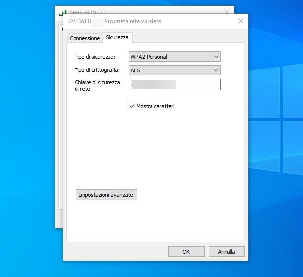 Applicazione per trovare password Wi-Fi: Windows