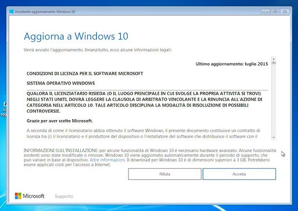 Come aggiornare Windows 10 gratis