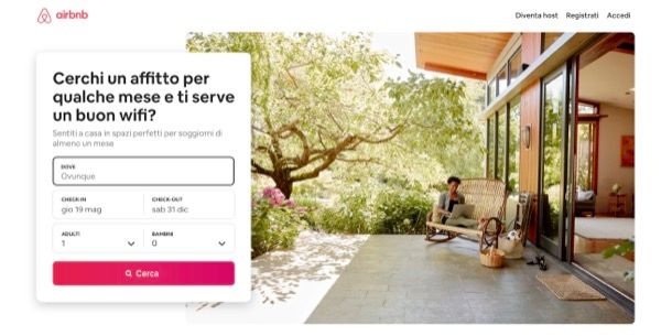 Airbnb per lunghi periodi