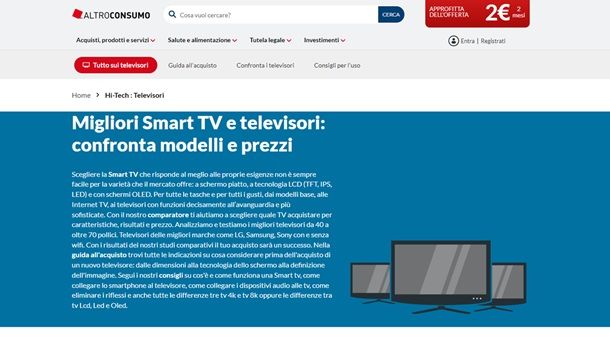 Altronconsumo Smart TV