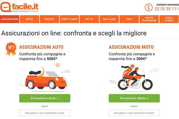 Migliore assicurazione online
