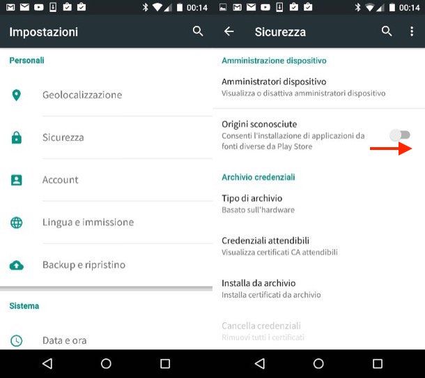 Spiare un cellulare Android