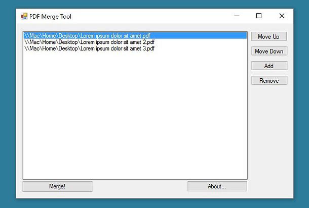 Programmi per unire PDF