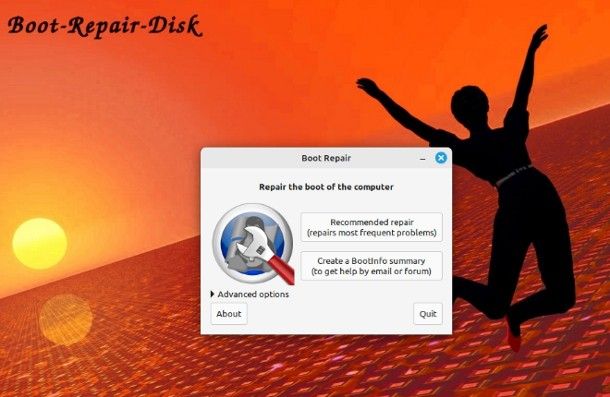 Come riparare GRUB con Boot Repair Disk