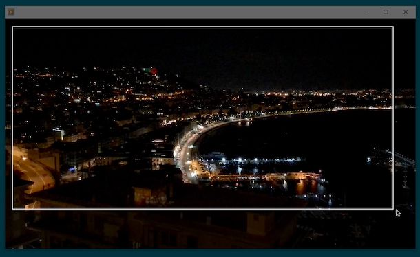 Screenshot video con Windows Media Player